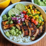 Blackened Fish Taco Bowls