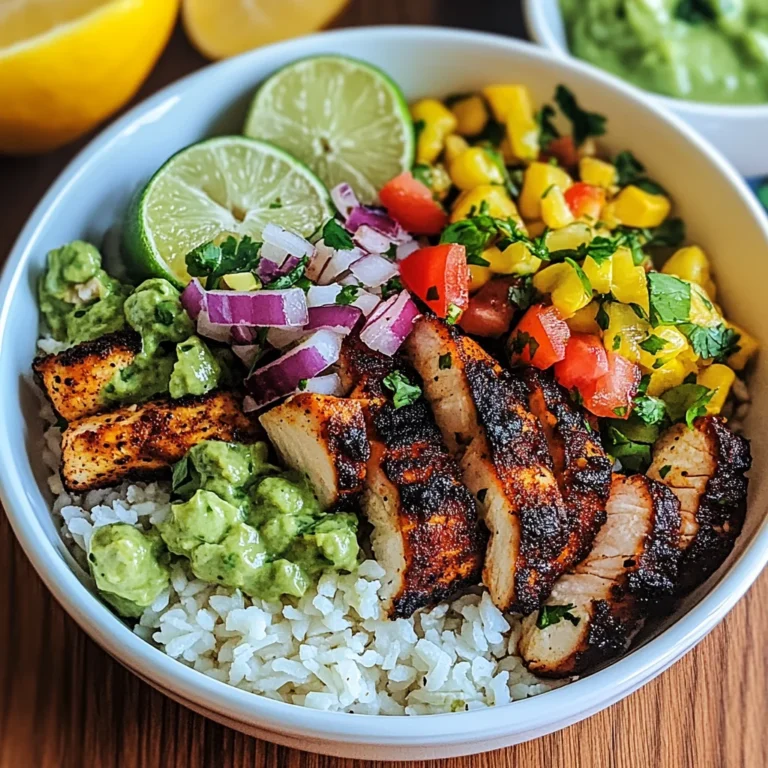 Blackened Fish Taco Bowls