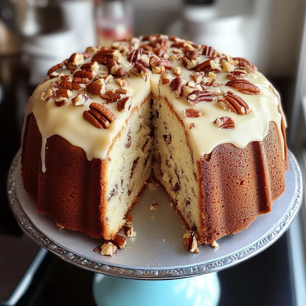 Butter Pecan Pound Cake