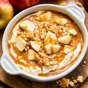 Caramel Apple Cheesecake Dip Recipe