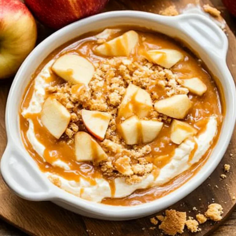 Caramel Apple Cheesecake Dip Recipe