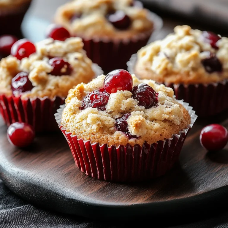 Cherry Cobbler Muffins