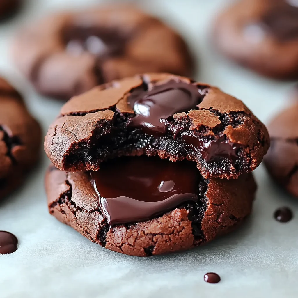 Chocolate Lava Cookies