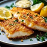 Crispy Parmesan Crusted Fish