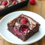 Decadent Raspberry Swirl Brownies