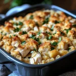 Dolly’s Chicken and Stuffing Casserole