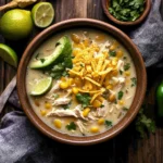 Flavorful Crockpot White Chicken Chili Soup
