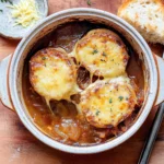 French Onion Soup with Comté Grilled Cheese