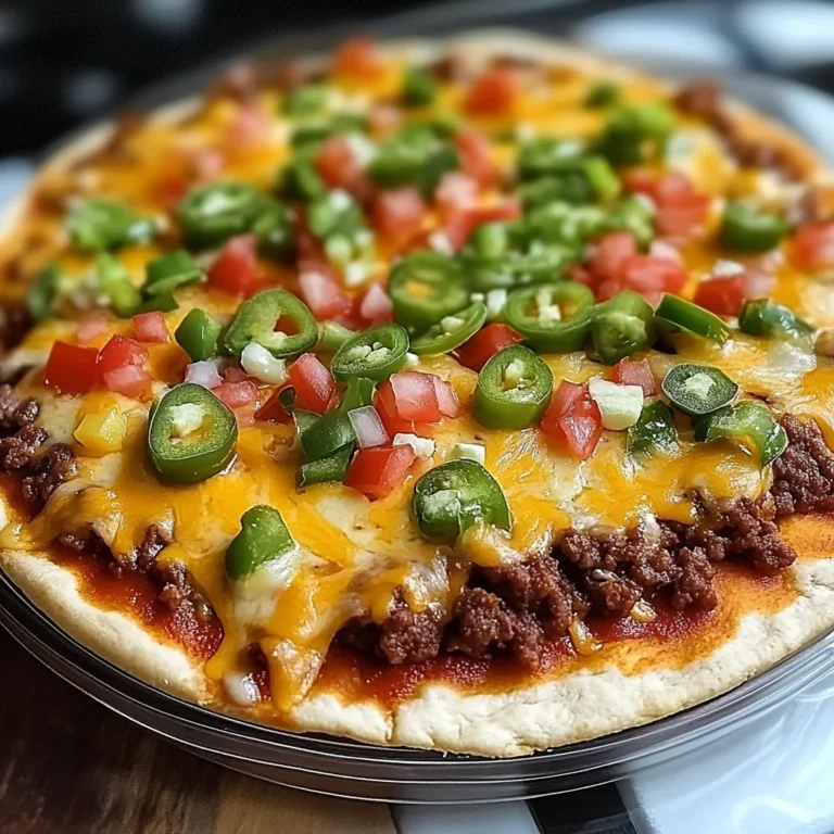 Homemade Mexican Pizza