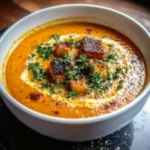 Irresistible Roasted Veggie Soup