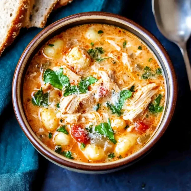 Italian Chicken Gnocchi Soup Recipe