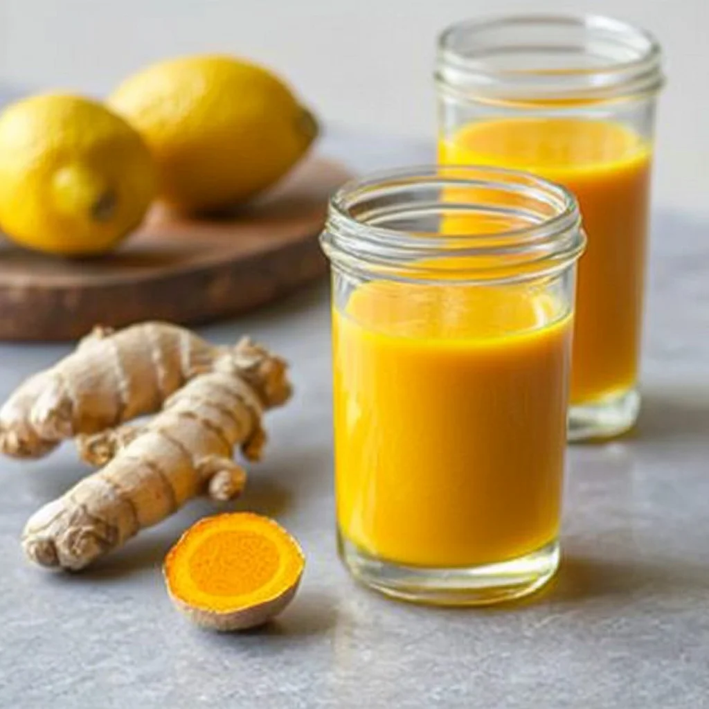 Lemon Ginger Turmeric Shot