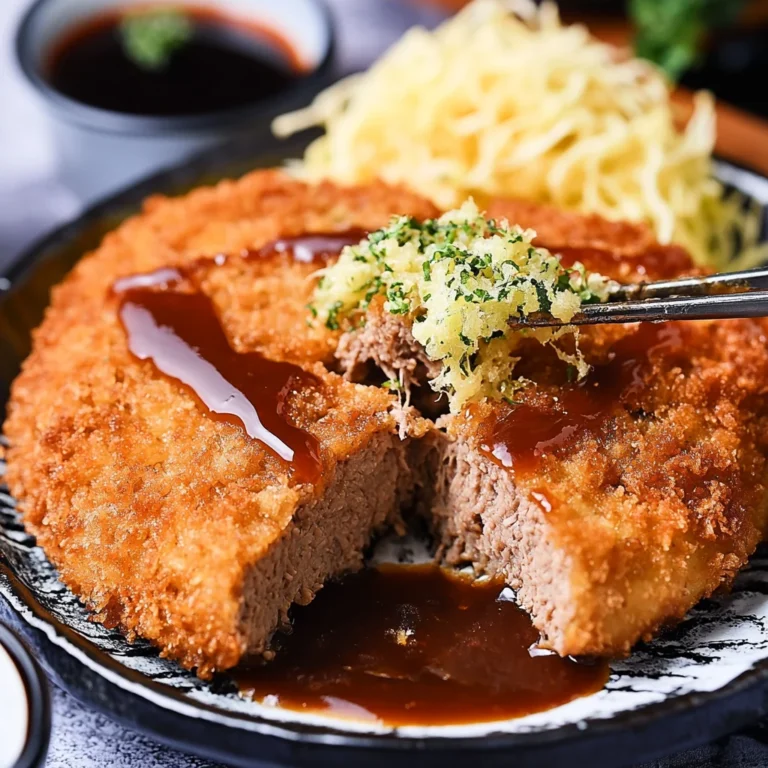 Menchi Katsu (Japanese Ground Meat Cutlet)