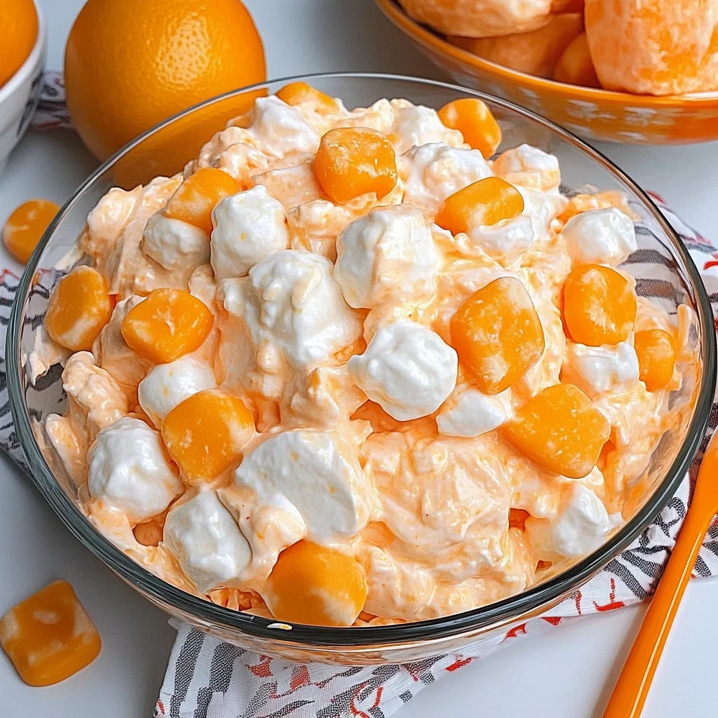 Orang Creamsicle Fluff Salad