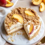 Peach Crumble Cheesecake