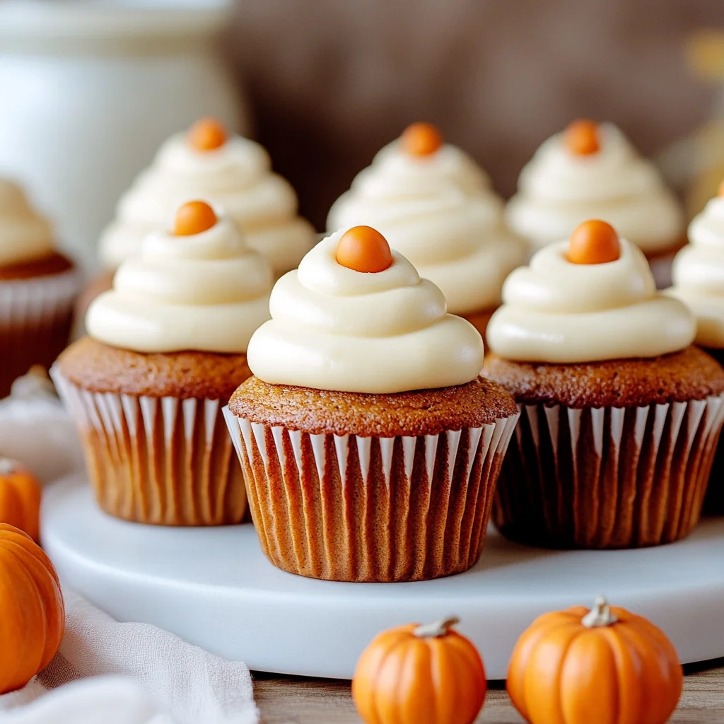 Pumpkin Cupcakes