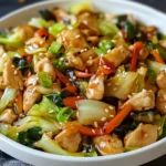 Quick Chicken Cabbage Stir-Fry