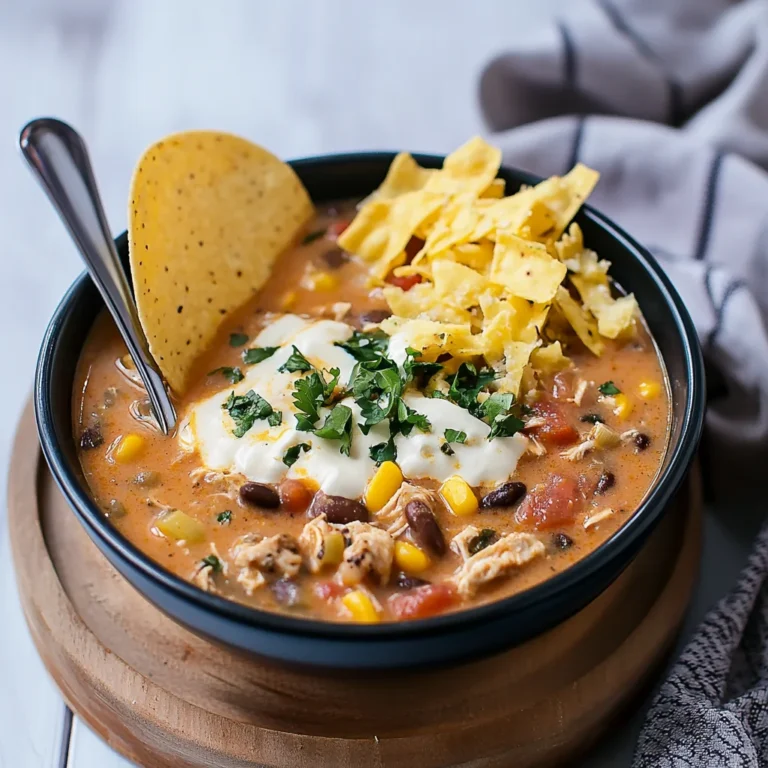 Southwest Chicken Soup