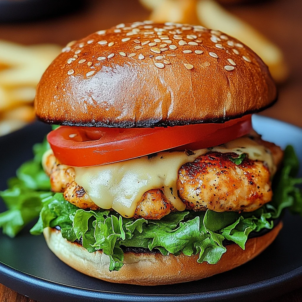 Spicy Chipotle Chicken Burger