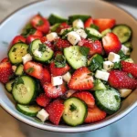 Strawberry Cucumber Salad Recipe