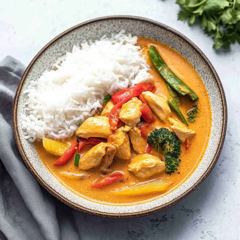 Thai Chicken Curry with Coconut Milk