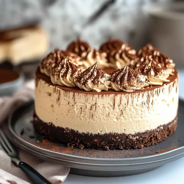 Tiramisu Cheesecake Recipe