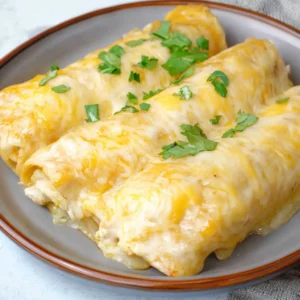 White Chicken Enchiladas