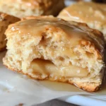 Apple Biscuits with Honey Butter Glaze