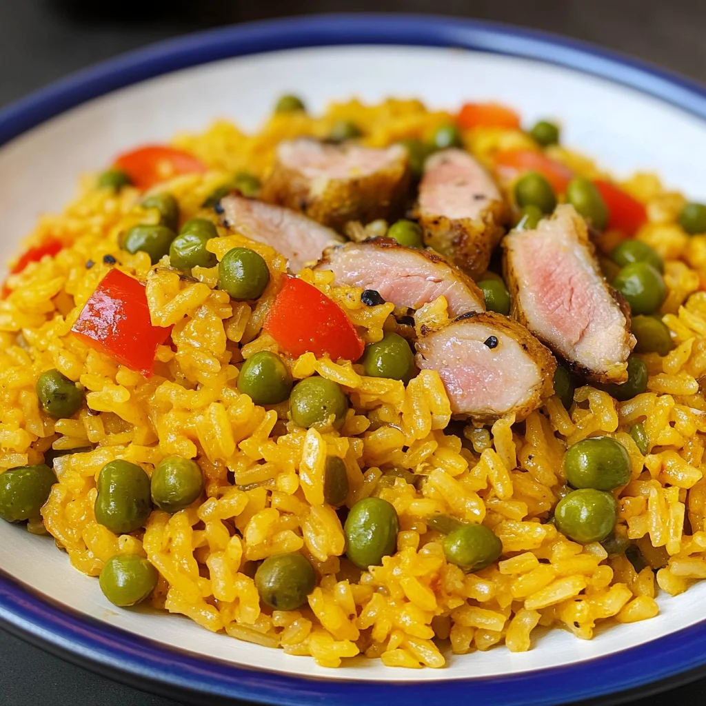 Arroz Con Gandules (Puerto Rican Rice with Pigeon Peas)