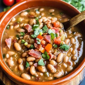 Authentic Borracho Beans