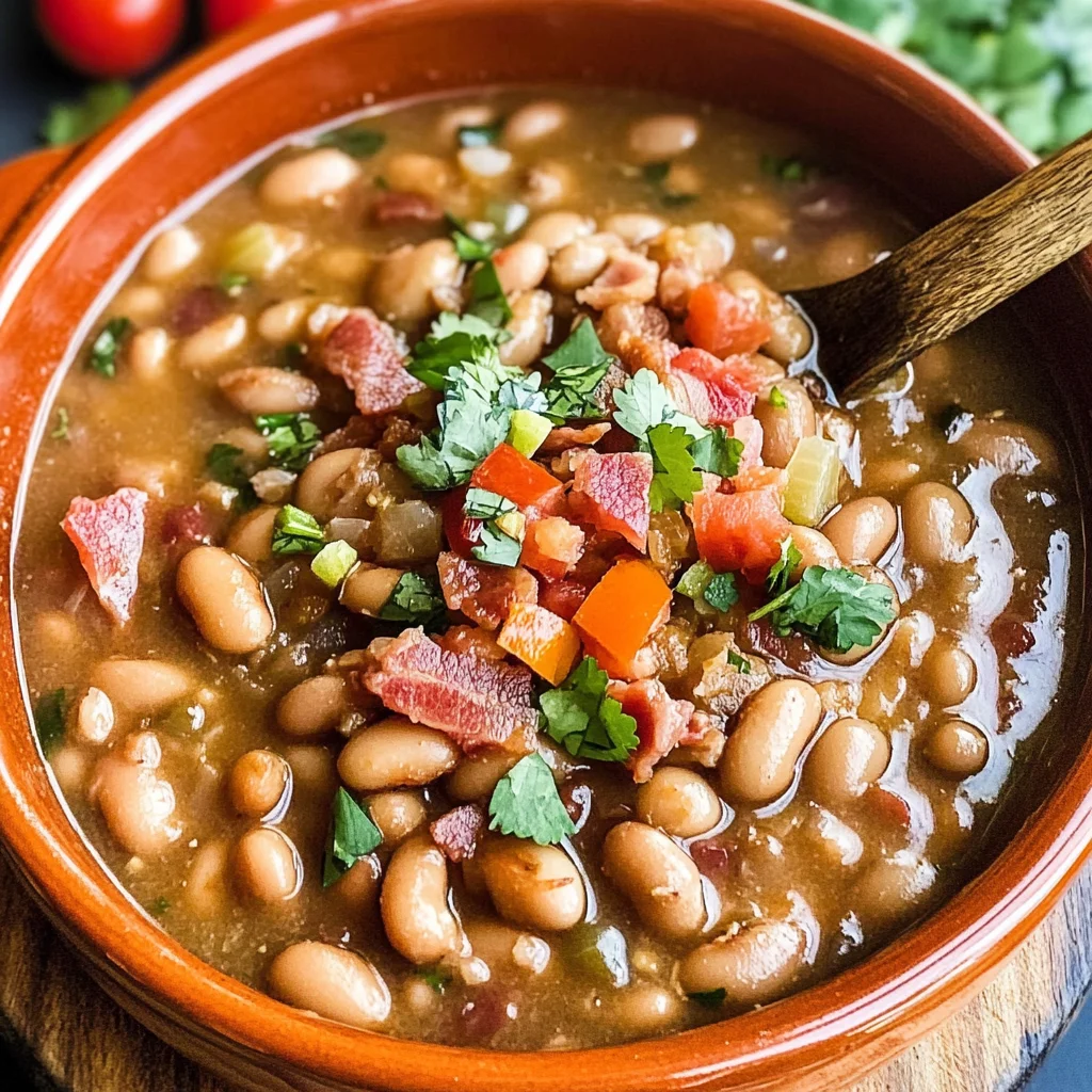 Authentic Borracho Beans