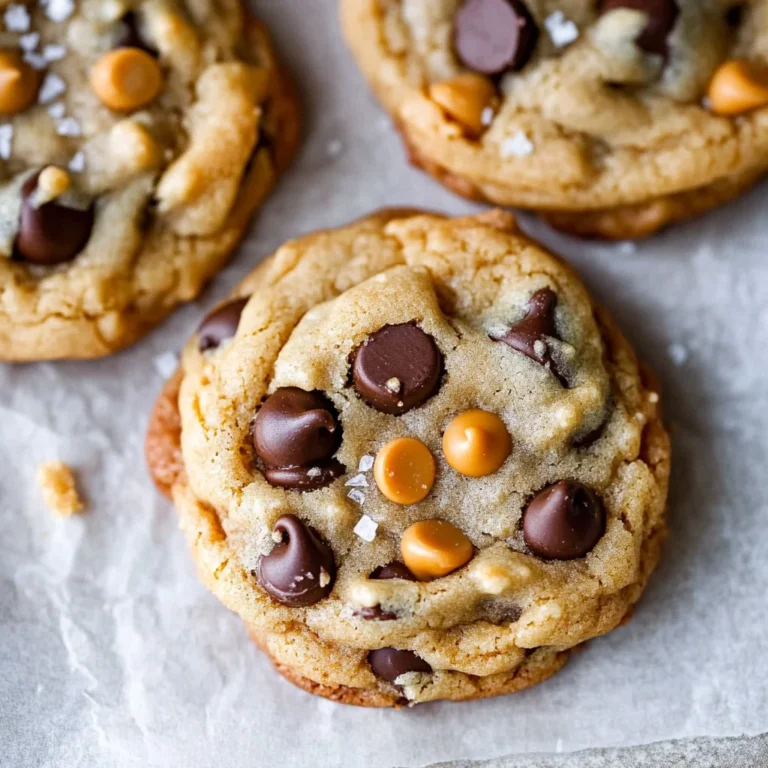 Best Ever Butterscotch Chocolate Chip Cookies (with Sea Salt)