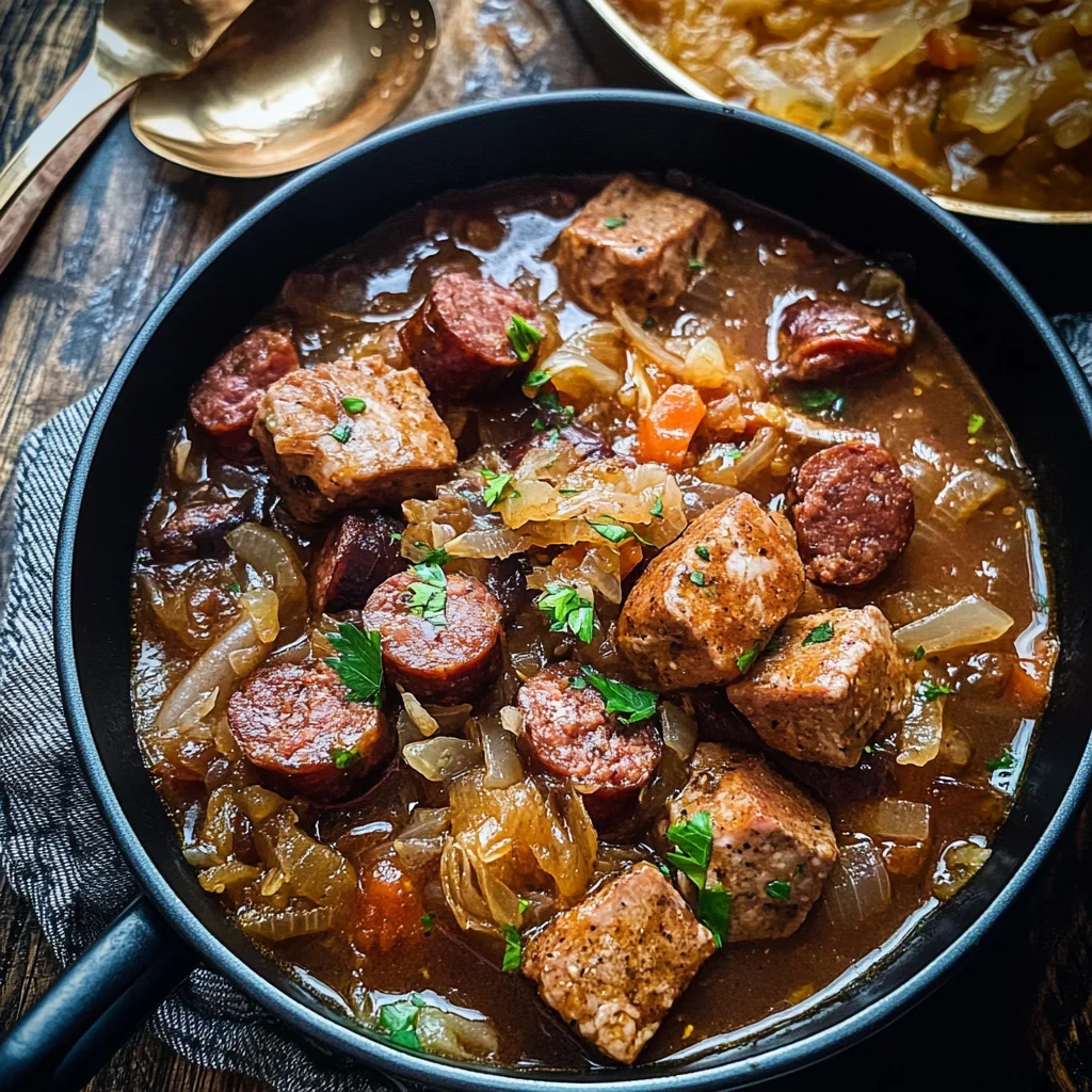 Bigos Stew (Polish Hunter’s Stew)
