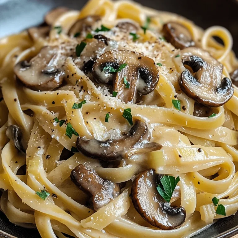 Caramelized Leek and Mushroom Gruyere Pasta