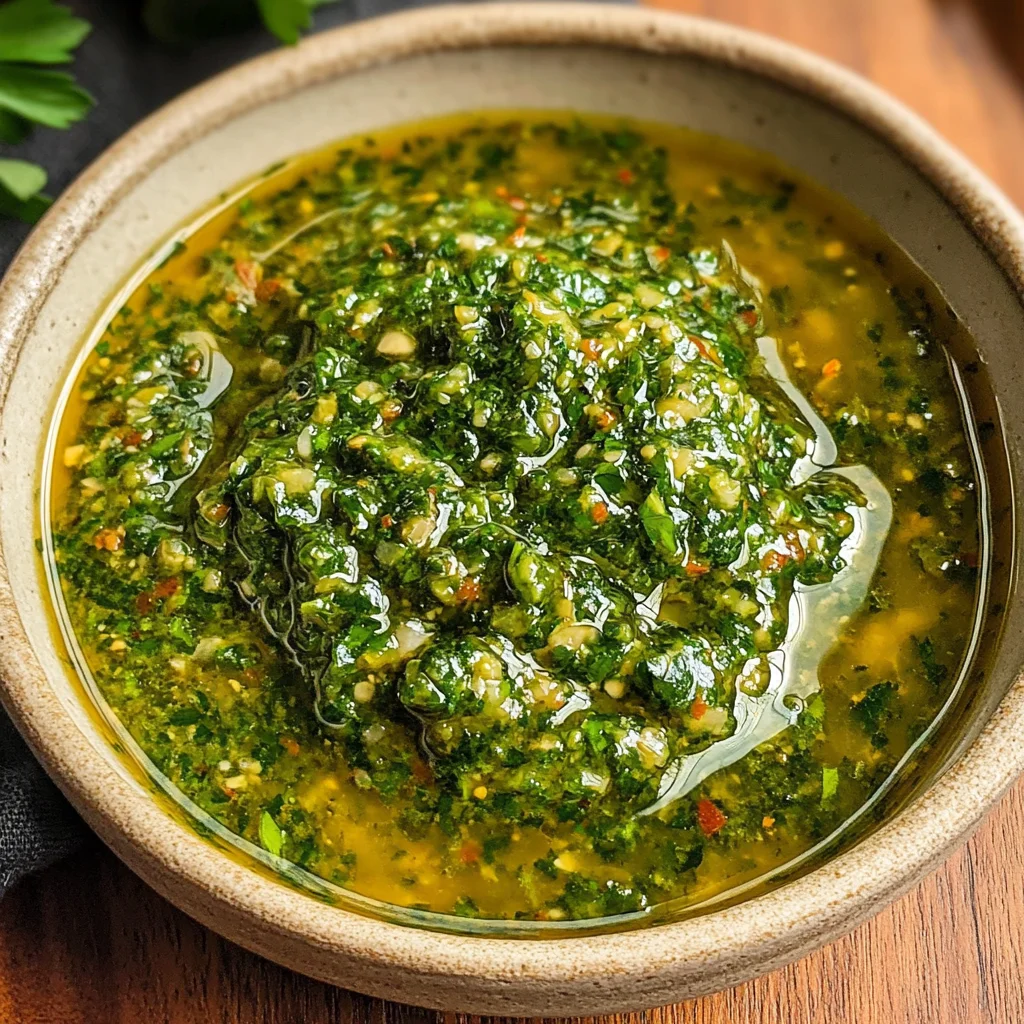 Chermoula (North African Cilantro Parsley Sauce)
