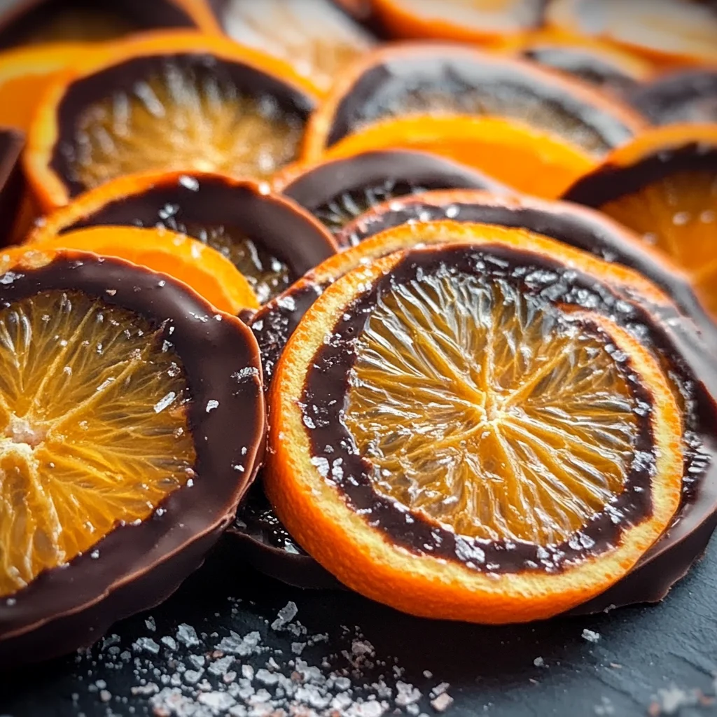Chocolate-Dipped Candied Oranges
