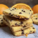 Chocolate orange shortbread