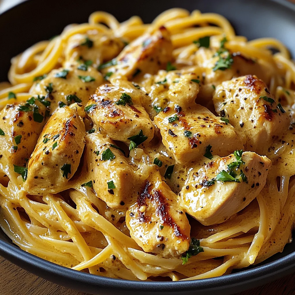 Cowboy Butter Chicken Linguine