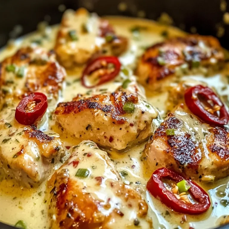 Creamy Pepperoncini Chicken Skillet Recipe - Quick & Easy
