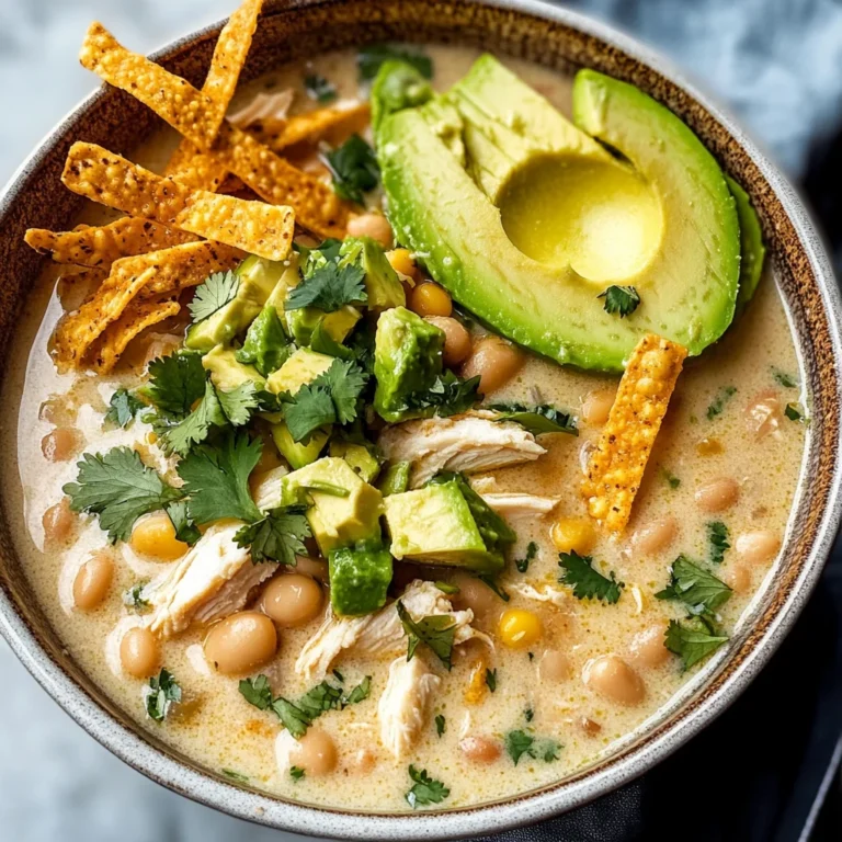 Creamy White Chicken Chili