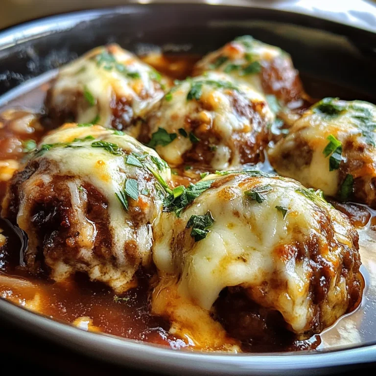 Crockpot French Onion Meatballs: 5 Steps to Comfort Bliss