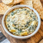 Crockpot Spinach Artichoke Dip