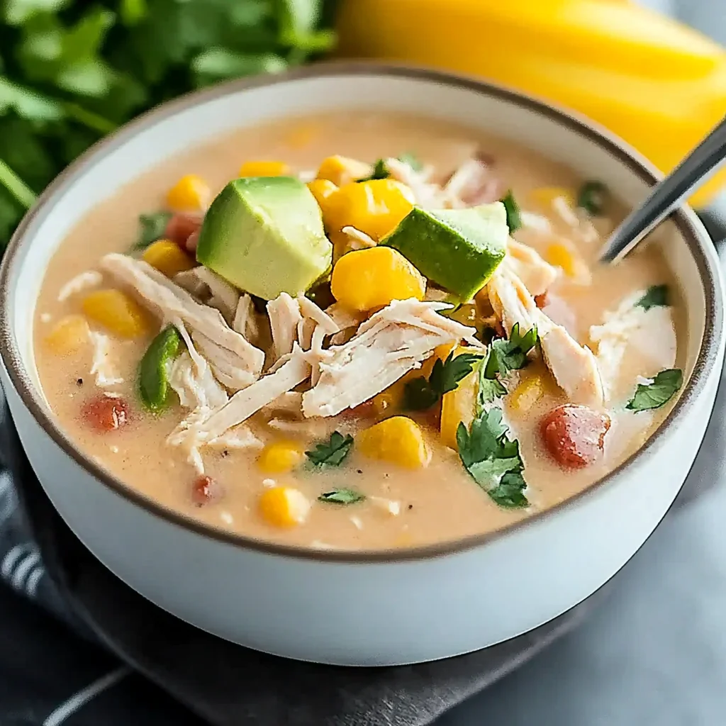 Crockpot White Chicken Chili – Easy, Creamy & Hearty
