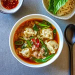 Deconstructed Wonton Soup