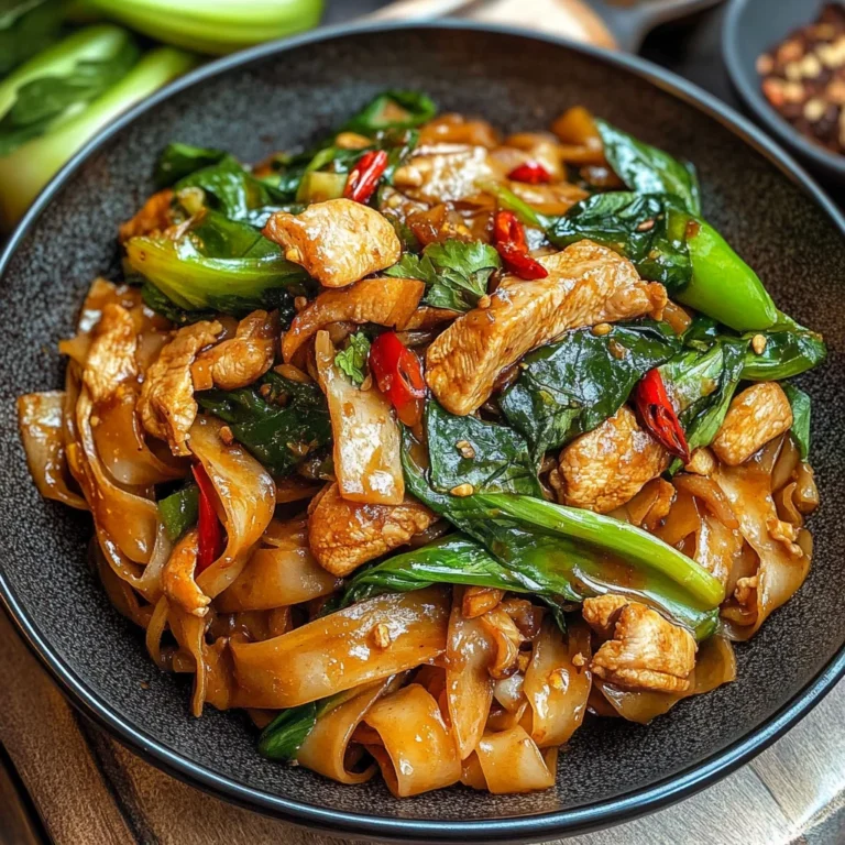 Drunken noodles
