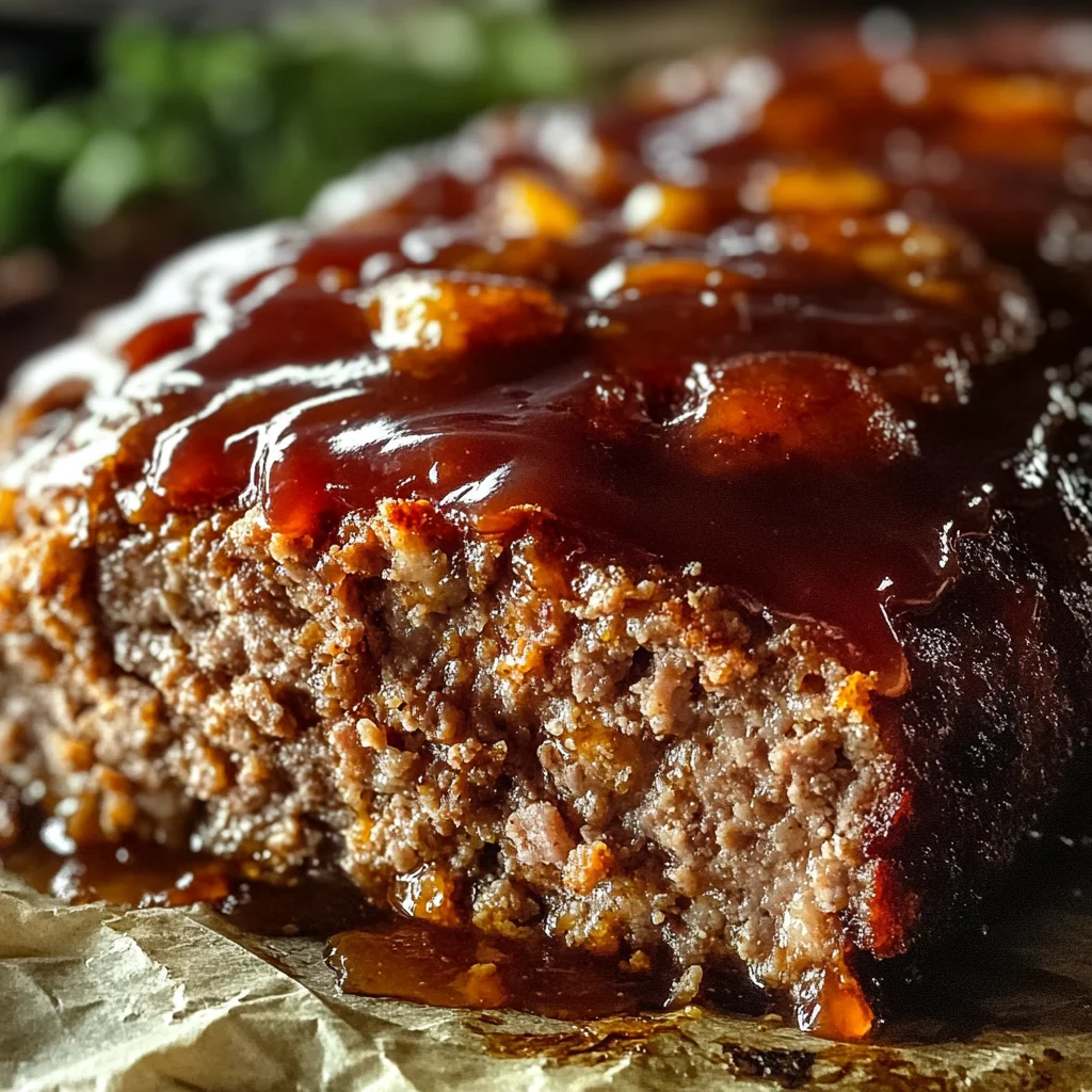 Easy Meatloaf Recipe with the BEST Glaze