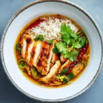 Ginger & Chilli Chicken Brothy Rice