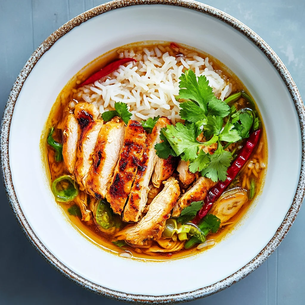Ginger & Chilli Chicken Brothy Rice