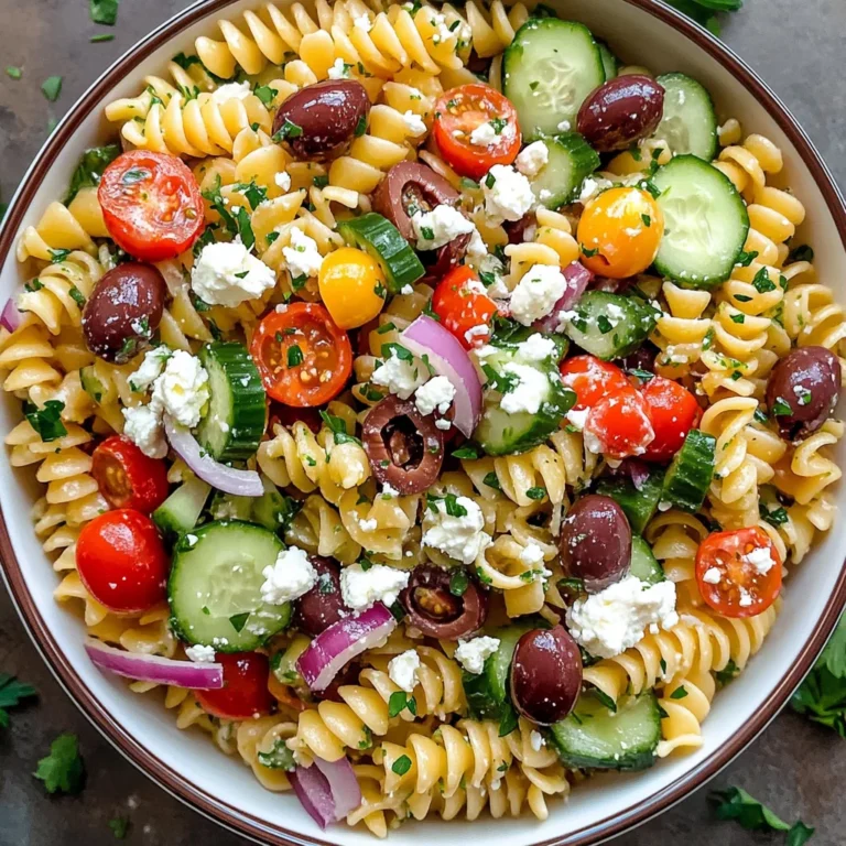 Greek Pasta Salad