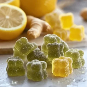 Green Tea, Lemon & Ginger Gummies